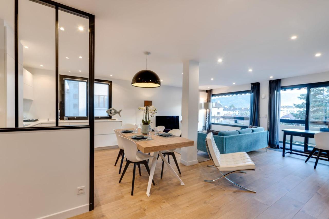 Les Sorbiers - Apartment 2 Bedrooms Top Floor - Parking & Terrace Annecy Exterior foto